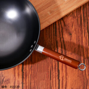 34cm Energy-Saving Wok (Round Bottom) - Image 3