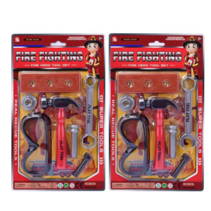 Pretend Play Tool Set – Firefighting and Repair Kit (2-Pack) XF1-8 - Image 1