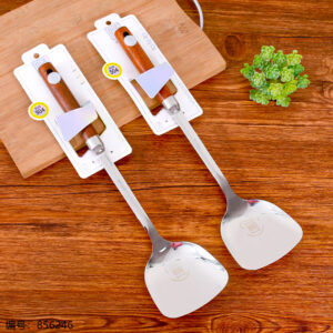 895 Walnut Wood Texture 3mm Glossy Spatula 1*12 - Image 1