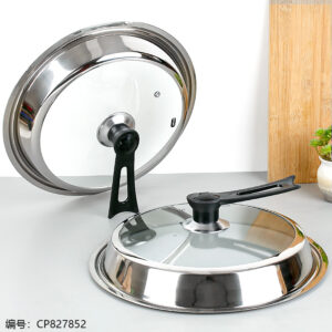 34cm Elegant Fully Visible Pot Lid / Standing Handle - Image 1