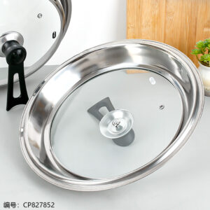 34cm Elegant Fully Visible Pot Lid / Standing Handle - Image 3
