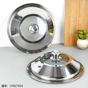 T-Type Non-Magnetic Visible Pot Lid 32cm - Image 1