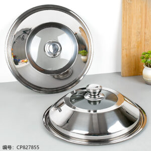 T-Type Non-Magnetic Visible Pot Lid 34cm - Image 1