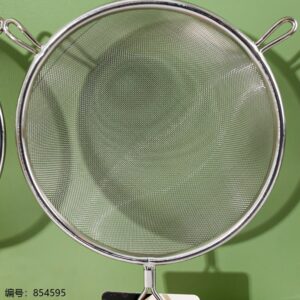 8198 Clamp Wood 16cm Mesh Strainer - Image 3