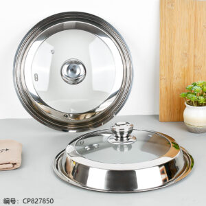 32cm Elegant Steel Ball Fully Visible Pot Lid - Image 1