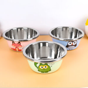 22cm Macaron Decal Non-Magnetic Mixing Bowl - Image 3