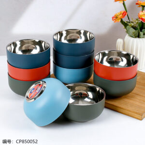 Color 304 two layer retro bowl - Image 2