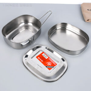 Retangular iron lunch box - Image 3