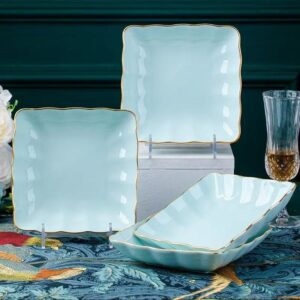 7-inch Floral Edge Square Plate - Image 4