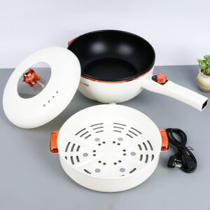5L Dass Multifunctional Double Layer Cooking Wok - Image 2