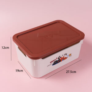 Party Multi-Purpose Storage Box with Lid – 628A - Image 2