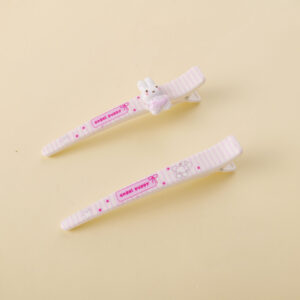 12cm Carrot Bunny Hair Clips 2pcs - Image 3