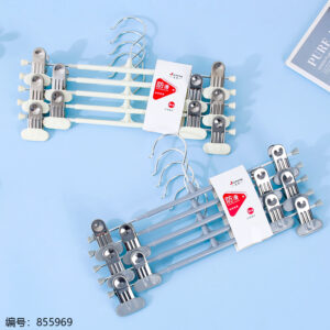 Anti-slip Trouser Clips 5pcs Per Card Mixed Color-101 - Image 2