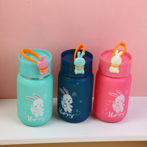 Fairy rabbit glass cup 300ml - Image 1