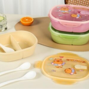Small Egg-Shaped Lunch Box 1100mL - Image 1
