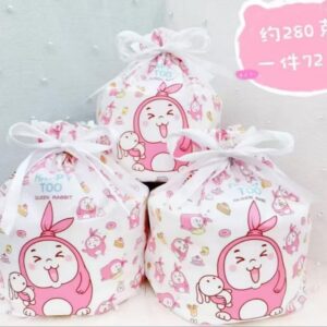 Rabbit Cotton-Soft Roll Facial Tissue 65 Sheets-1 - Image 1