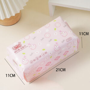 Rabbit Cotton-Soft Flat Facial Tissue 72 Sheets - Image 3