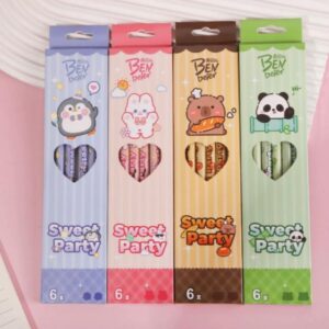 Pencil 6pcs 2B 3724 - Image 1