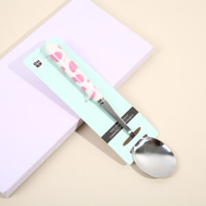 Milk cow 2 round spoon - Image 1