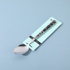 Arc wood handle luxurious spoon - Image 3