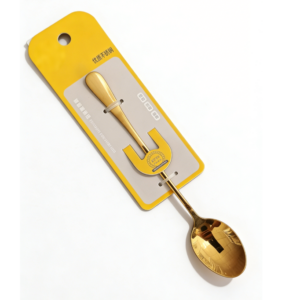 Gold-Plated 1010 Ice Pointed Spoon 6332 - Image 1