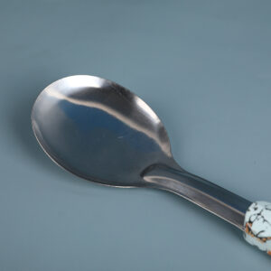 Colorful pattern short rice spoon - Image 2