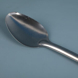Square hole long rice spoon - Image 2