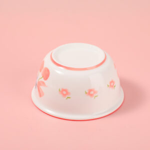 Pink Cherry Series - 4.5-inch Ceramic Bowl - Image 3