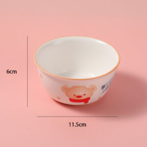 Scarf Bear Series - 4.6-inch Bowl - Image 2