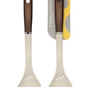 Silicone Soup Ladle with Ebony Handle S592 - Image 1