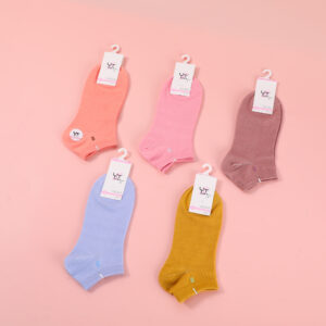 Solid Color Women's Mid-Calf Socks – A9 - Image 1