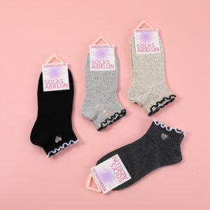 Special Offer-Lace Heart Stripe Women's Ankle Socks-13 - Image 1