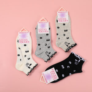 Special Offer-Lace Letter Dachshund Women's Ankle Socks-12 - Image 1