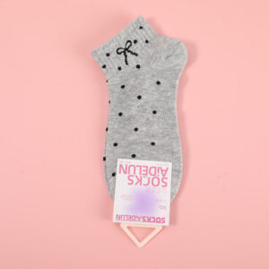 Special Offer-Polka Dot Stripe Bow Women's Ankle Socks-8 - Image 2