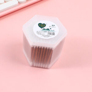 Hexagonal box cotton swab TH-802-180pcs - Image 1