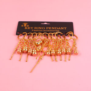 Gold bamboo pattern ear pick-THL001 - Image 1