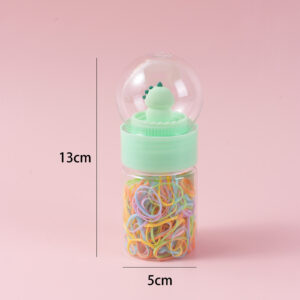 Colorful Round Barrel Rabbit Hair Ties -1158 - Image 2
