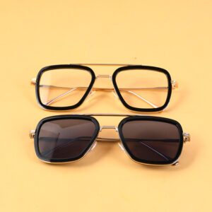 Square frame unisex sunglasses-mixed style - Image 1