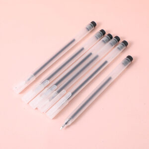 Simple gel pen 6pcs-black - Image 4