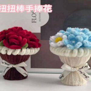 DIY Twist Stick Pearl Bouquet - Image 1