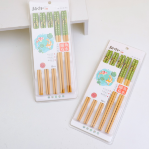 8458 Goldfish Pattern Chopsticks 10 Pcs - Image 1
