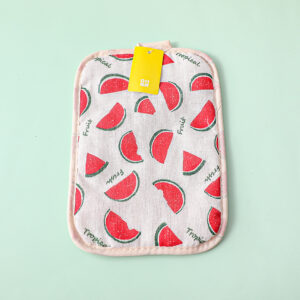 Cotton and linen watermelon heat insulation pad 17*25 - Image 3