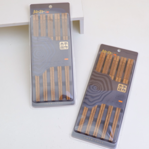 8692 "Fu" Character Laser-engraved Chopsticks 10 Pcs - Image 1