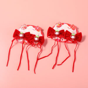 New Year Series Fabric Hair Clip - 15 - Image 1
