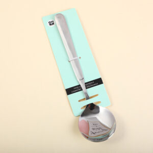 Persimmon Ruyi round spoon-No.1 - Image 1