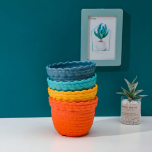 Bamboo large flowerpot-A-55 - Image 3