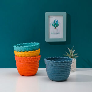 Bamboo large flowerpot-A-55 - Image 4