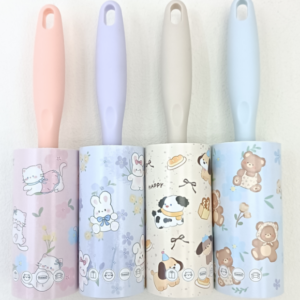Cartoon Animal Lint Roller – 40 Sheets, Single Pack - Image 1
