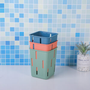 732 Water cube plastic storage basket - Image 3