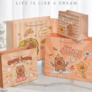 Capybara Fashionable Paper Tote Bag HD-8089S - Image 1